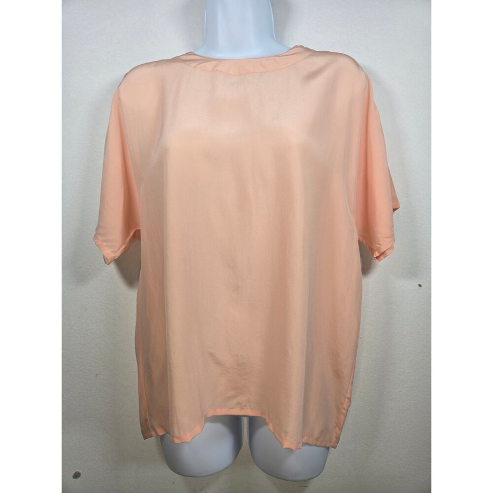 Vintage Ann Taylor 100% Silk Blouse Size S